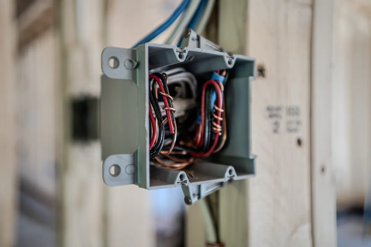 Professional electrical junction box repair and wiring